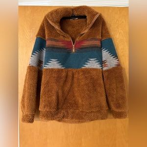 Aztec Fleece Sweater